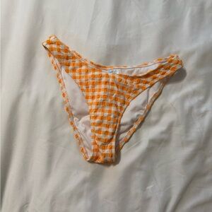 Orange gingham Bottoms